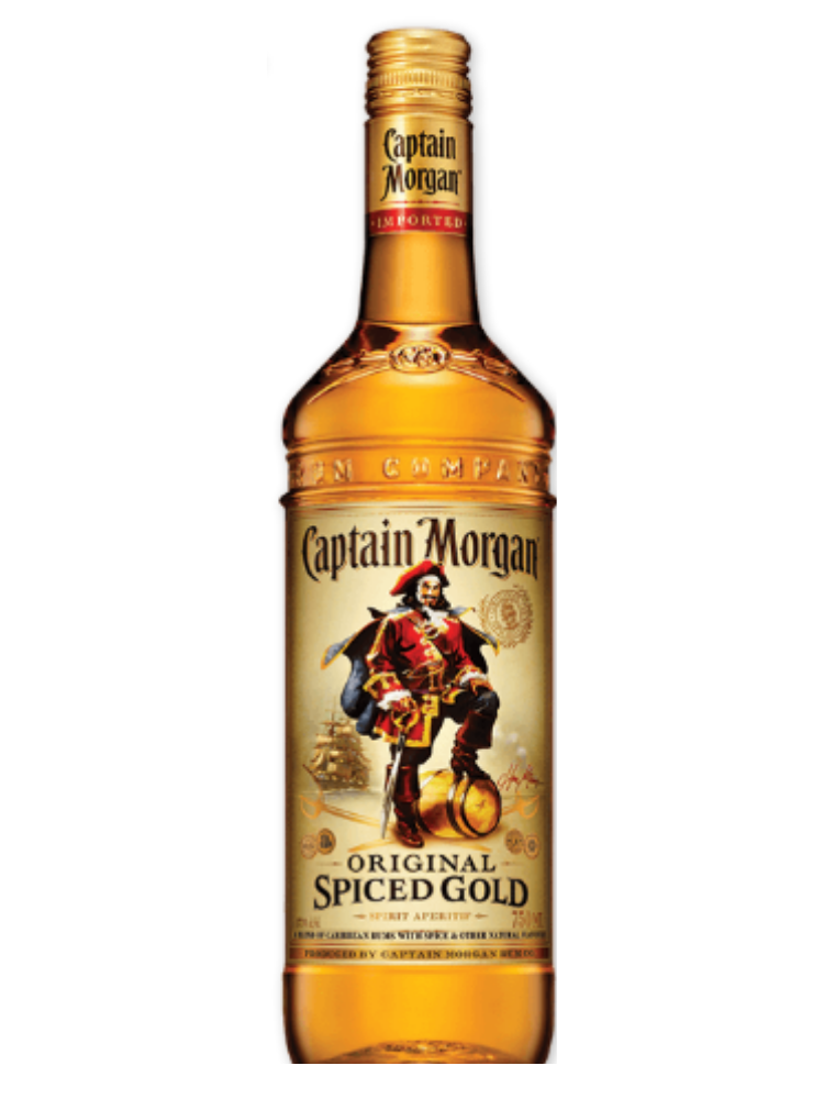 captain morgan spiced rum 1L