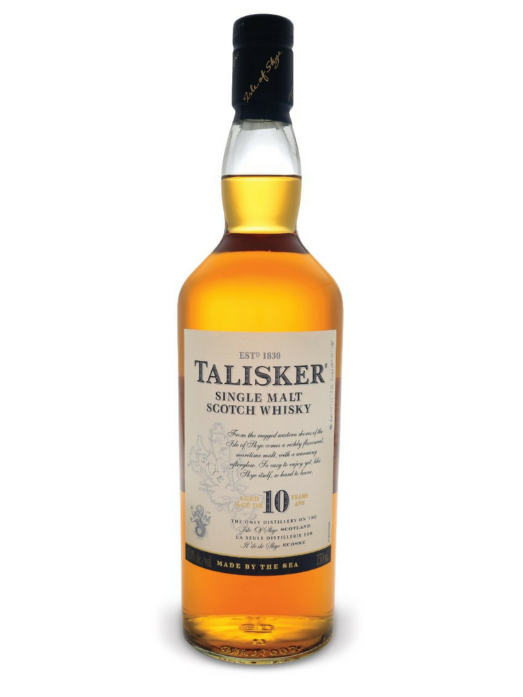 talisker 10yo single malt scotch whisky