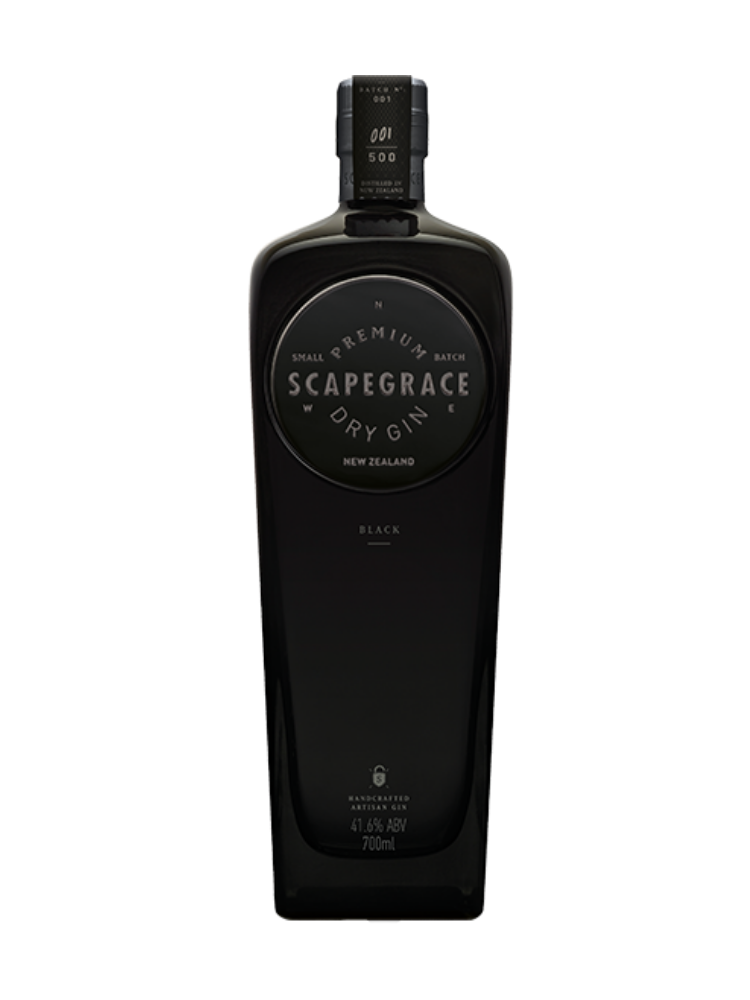 scapegrace black gin 700ml