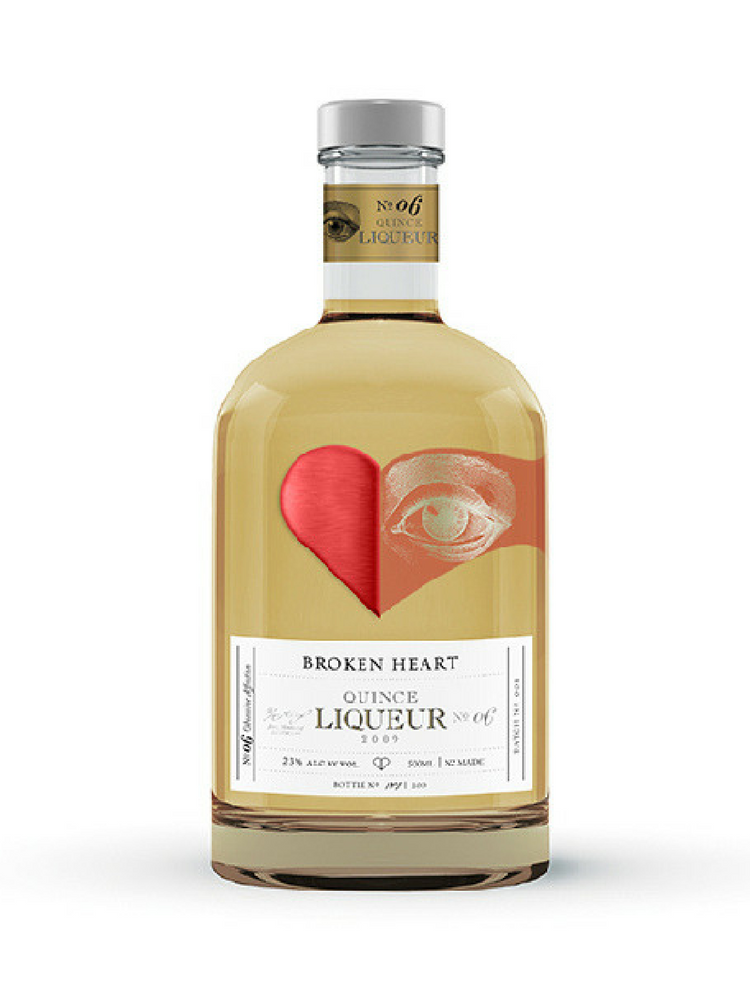 broken heart quince liqueur