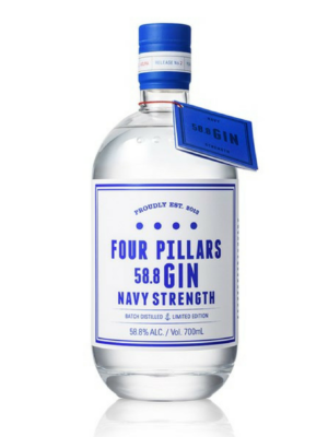 four pillars navy strength gin
